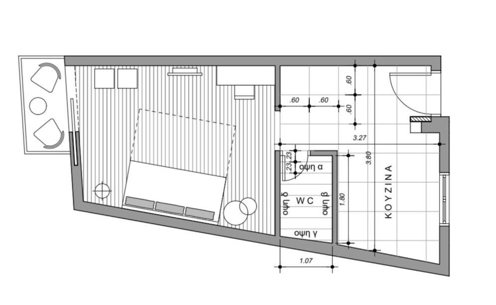 Cozy, Sunbathed, 30M2 Apartment Aten Exteriör bild